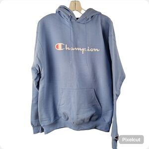 Champion Blue Hoodie